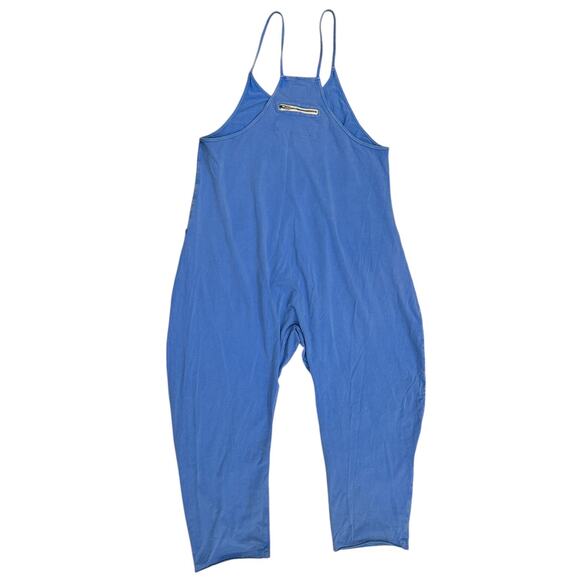 Free People Hot Shot Onesie in Blue - Picture 2 of 7